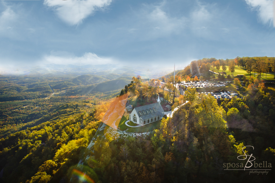 Cliffs at Glassy Chapel weddings is one of our favorite locations.