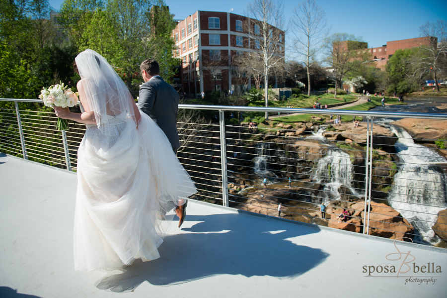 Falls Park and the Reedy River Falls, Greenville SC