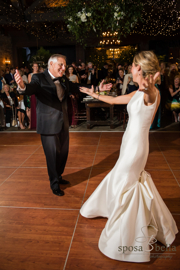 Leland's father is all smiles during the father-daughter dance.